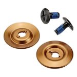 Biltwell Helmet Hardware Kit - Black Screw / Bronze Baseplate