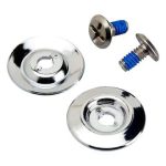 Biltwell Helmet Hardware Kit - SS Screw / Chrome Baseplate
