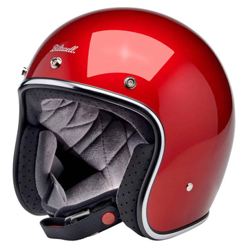 Biltwell Bonanza Metallic Cherry Red - DOT