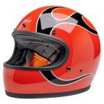 Biltwell Gringo Competition Orange Flames