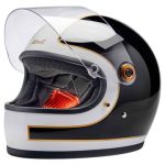 Biltwell Gringo S Gloss White/Black Tracker ECE R22.06