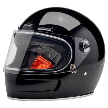 Biltwell Gringo SV ECE Helmet - Gloss Black