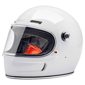 Biltwell Gringo SV ECE Helmet - Gloss White