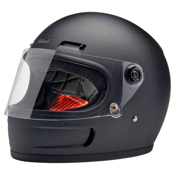 Biltwell Gringo SV ECE Helmet - Flat Black