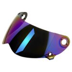 Biltwell Lane Splitter Gen 2 Shield - Rainbow Mirror