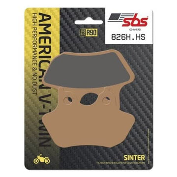 SBS 826H.HS Balata Delantera / Harley Davidson FLHT Electra Glide / FXDBI Dyna Street Bob