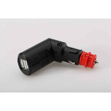 SW Motech Conector universal con doble puerto USB