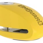 OnGuard 8258 Candado de disco en con alarma - Amarillo