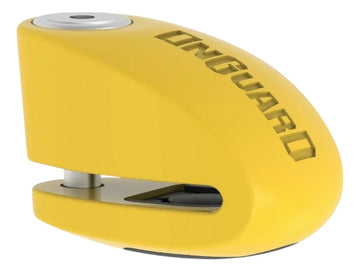 OnGuard 8258 Candado de disco en con alarma - Amarillo