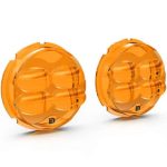 DENALI Kit de lentes TriOptic para faros antiniebla D3 | Ambar