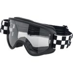 Biltwell Goggle Moto 2.0 Checkers Black