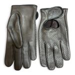 Seventy Eight Superlusso Driving Gloves - ESPRESSO WAXED