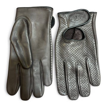 Seventy Eight Superlusso Driving Gloves - ESPRESSO WAXED