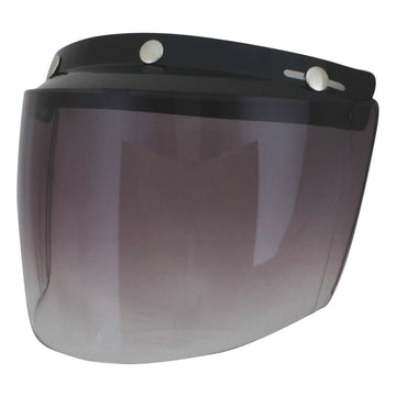 AFX 3-Snap Flip-Up Face Shield  Gradient Smoke