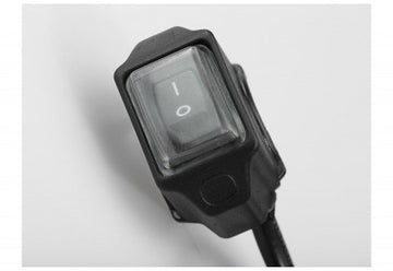 SW Motech Interruptor del Cockpit A prueba de salpicaduras. Compacto. Cable de 30 cm