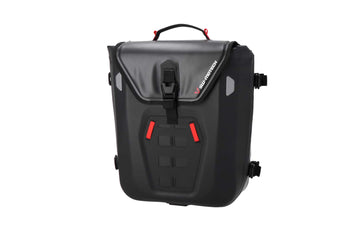 SW Motech SysBag WP M con placa adaptadora izquierda. 17-23l. Impermeable