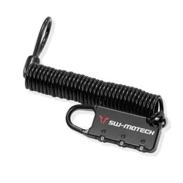 Cable de seguridad para equipaje en moto