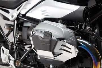 Protectores de cilindro. Plateado. BMW R1200 R / GS / Adv, R nineT.