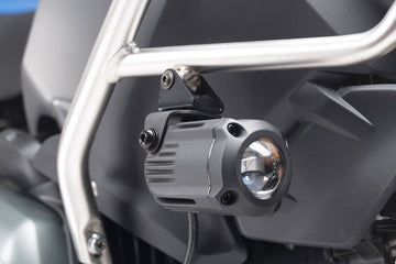 SW Motech Soportes para luces. Negro. BMW R 1200/1250 GS LC Adventure (13-).