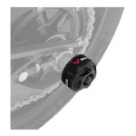 Kit de tope anticaidas para el eje trasero. Negro. BMW G310R/G310GS