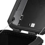 SW Motech Cable de soporte de tapa TRAX ION. Plateado