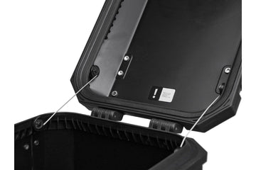 SW Motech Cable de soporte de tapa TRAX ION. Plateado